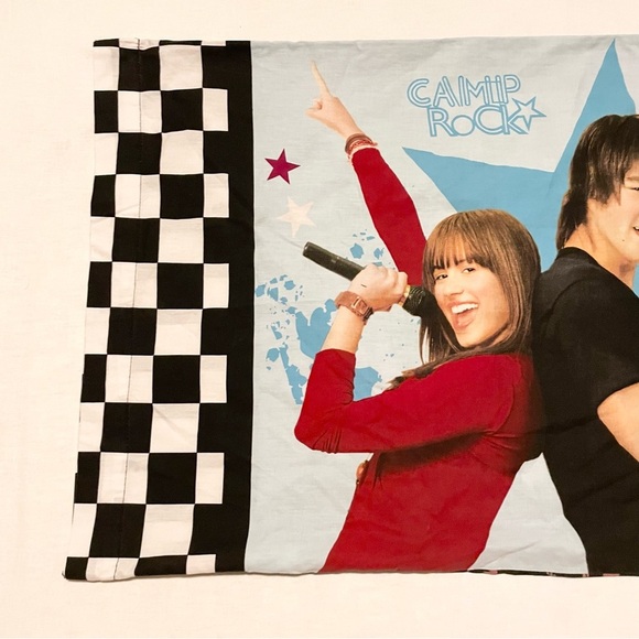 Lot of 2 Camp Rock Pillow Cases Standard Cotton Pillow Cover - Picture 9 of 15